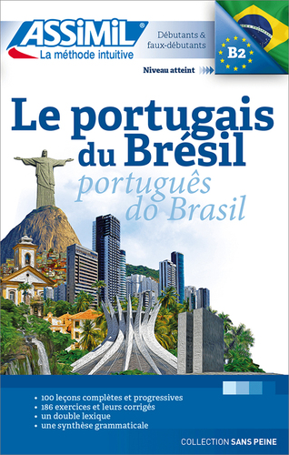 Couverture de Le Portugais du Brésil - Português do Brasil : Apprentissage de la langue : Brésilien