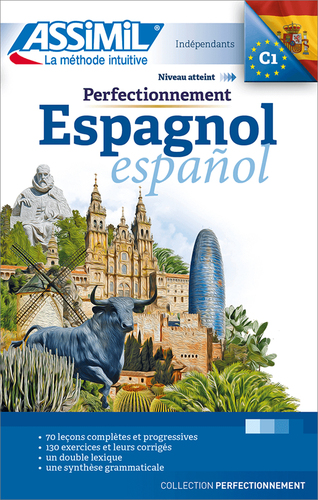 Couverture de Perfectionnement Espagnol - Español : Apprentissage de la langue : Espagnol