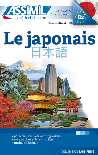 Couverture de Le japonais 日本語 : Apprentissage de la langue : Japonais